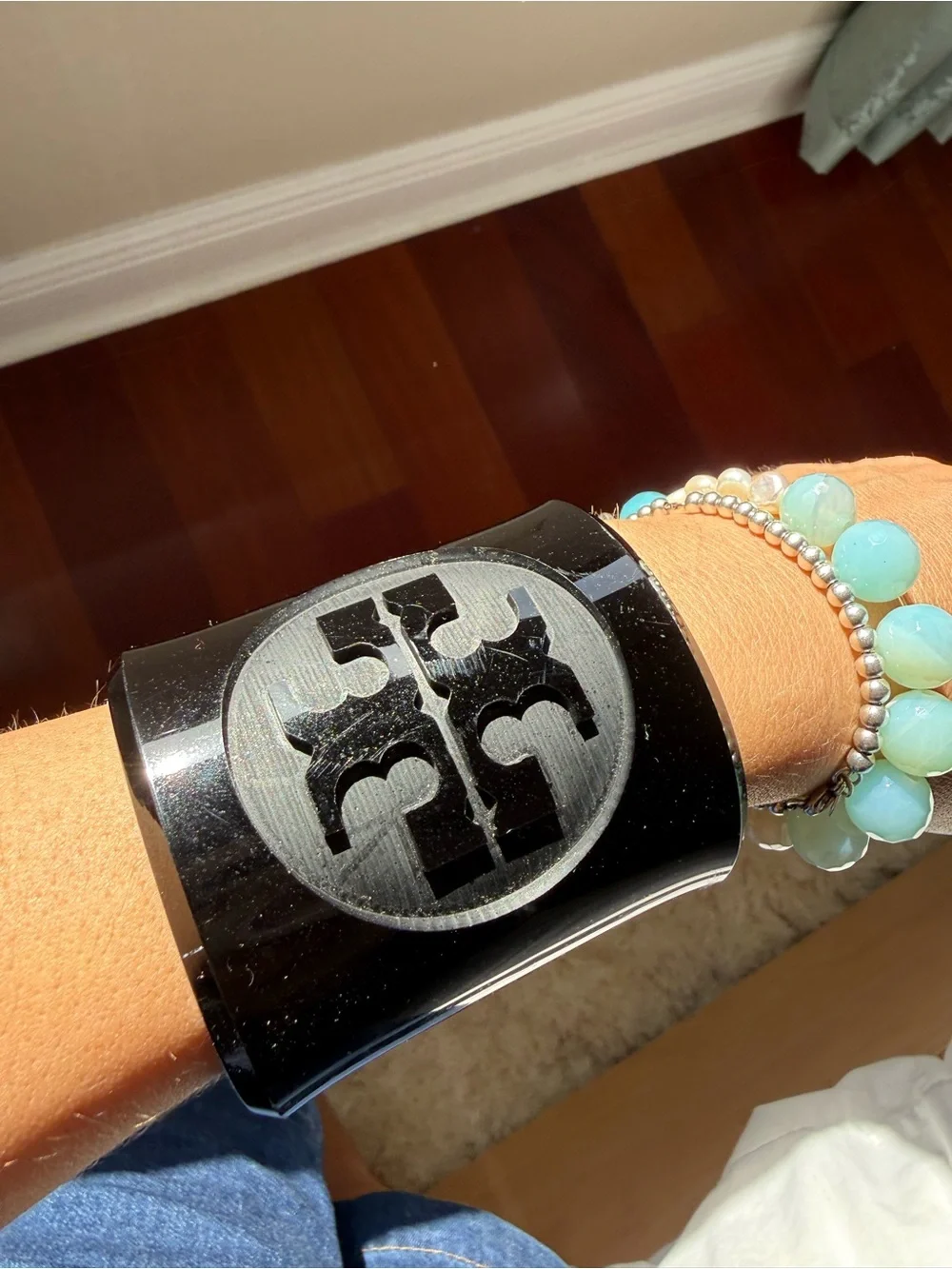 Tory Burch Black Cuff